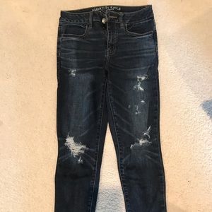 AMERICAN EAGLE SUPER STRETCH HI-RISE JEGGING